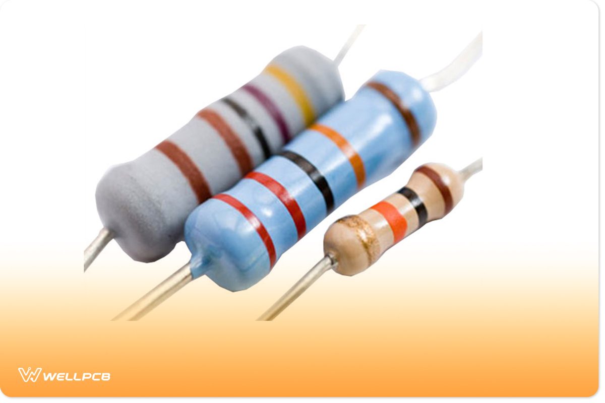 PCBs use R to note resistors