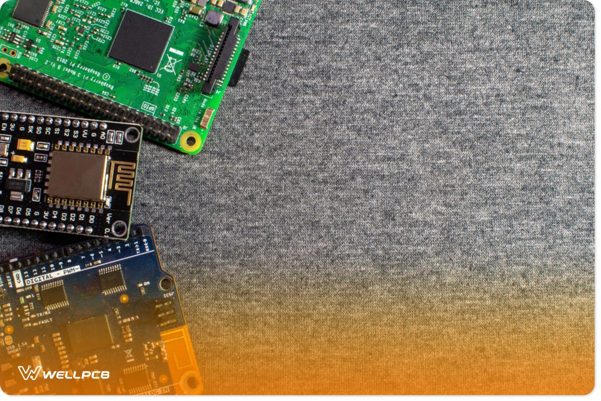 Picture of different circuit boards