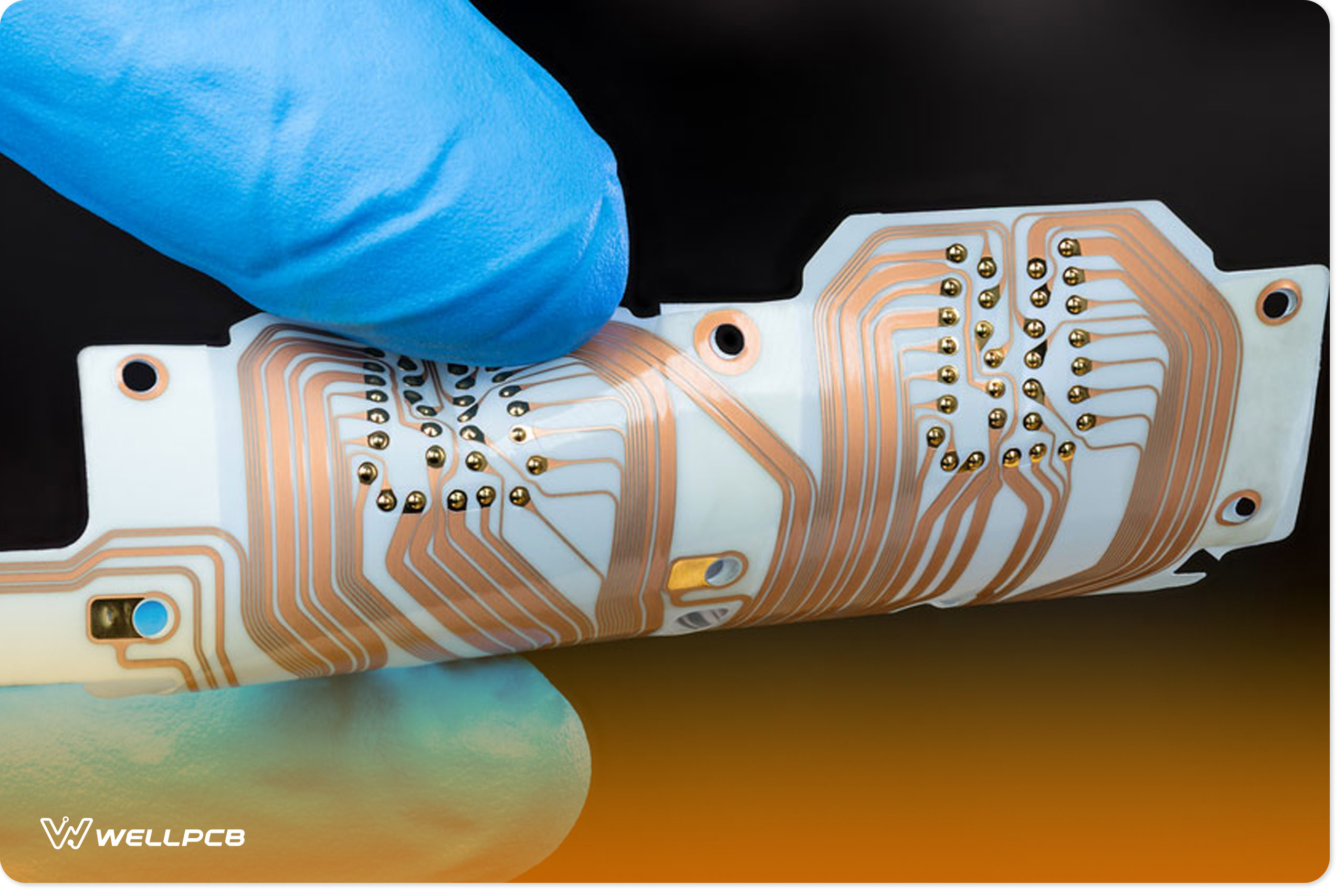 Polyimide circuit board