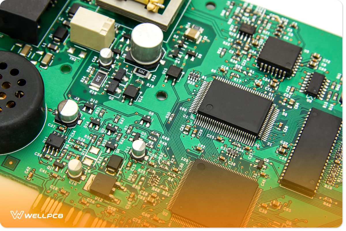 Printed Circuit Board with DIP Components