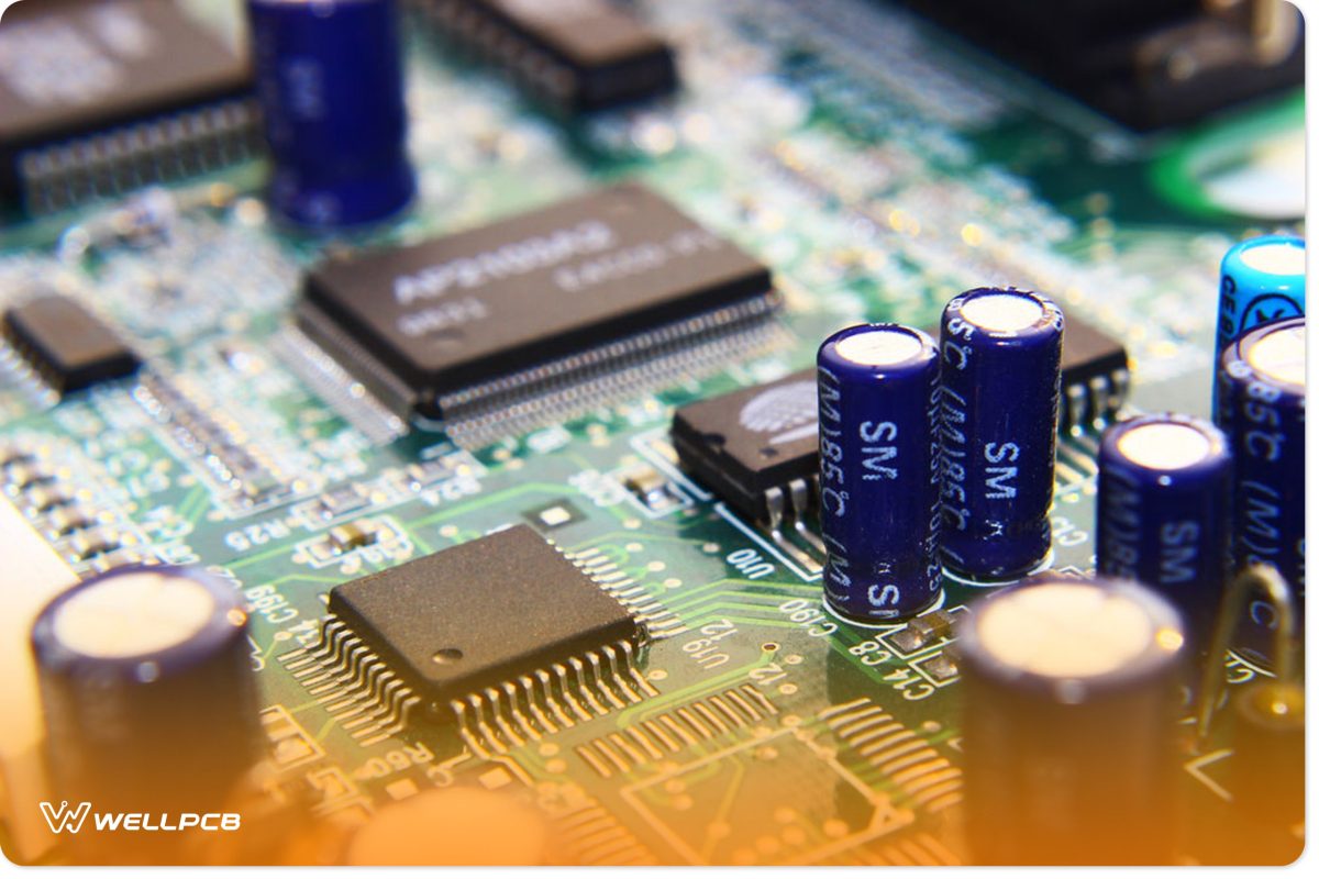 Printed circuit board with Components