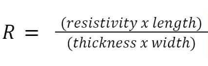 Resistivity Formula