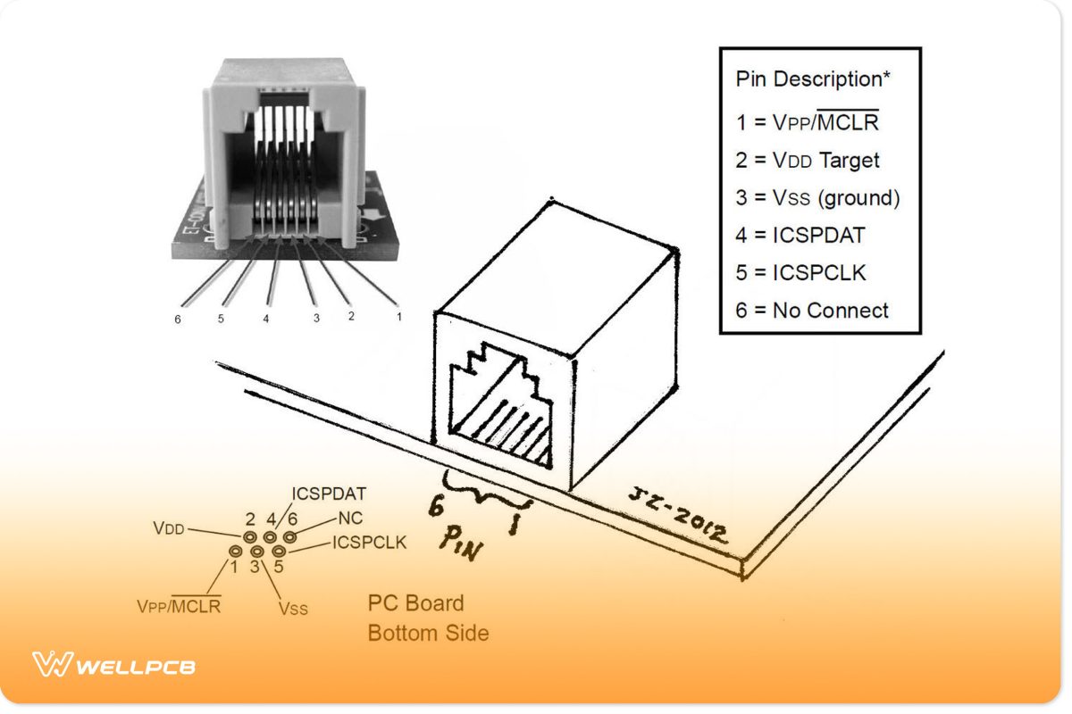 RJ11 turn ICSP PIC programmer