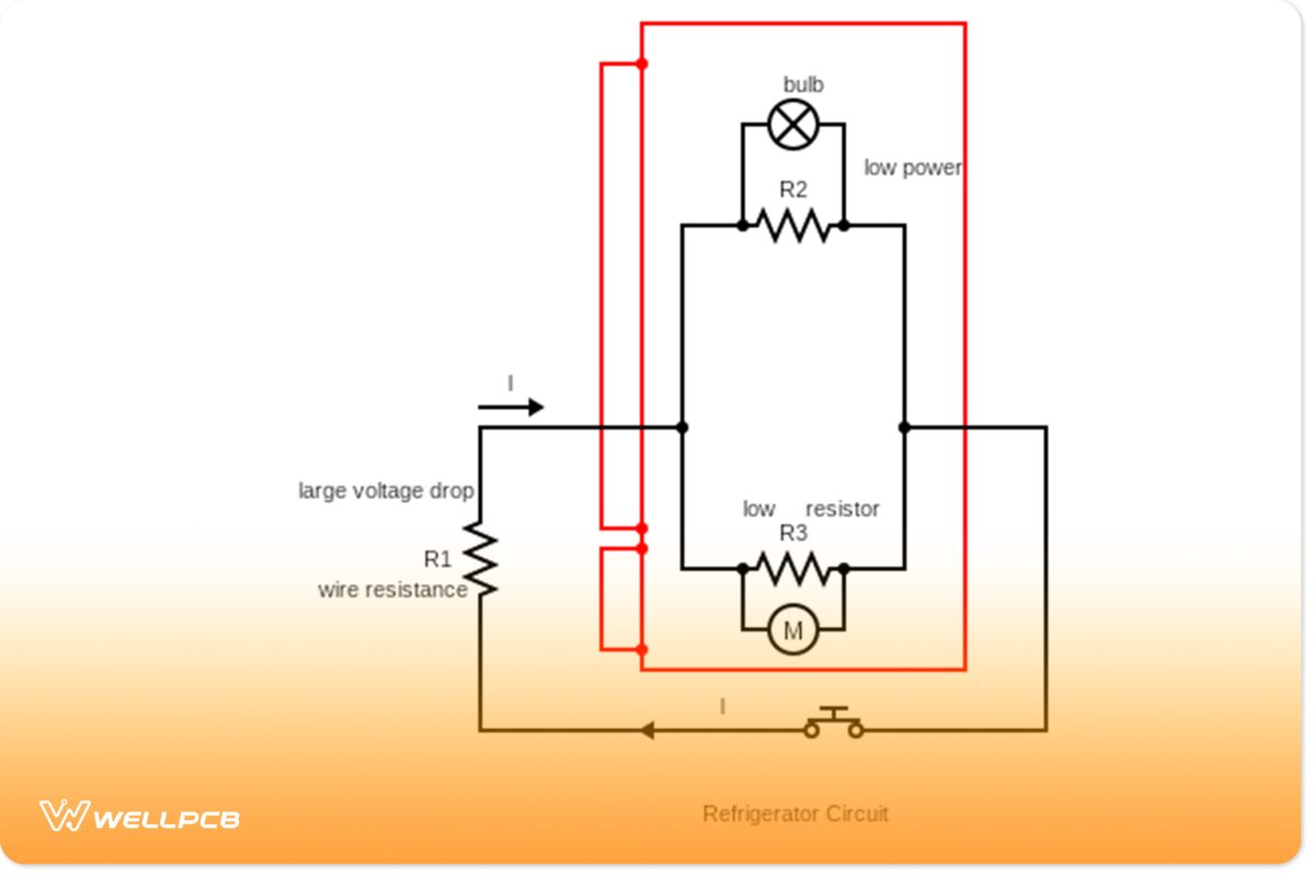 Refrigerator circuit diagram