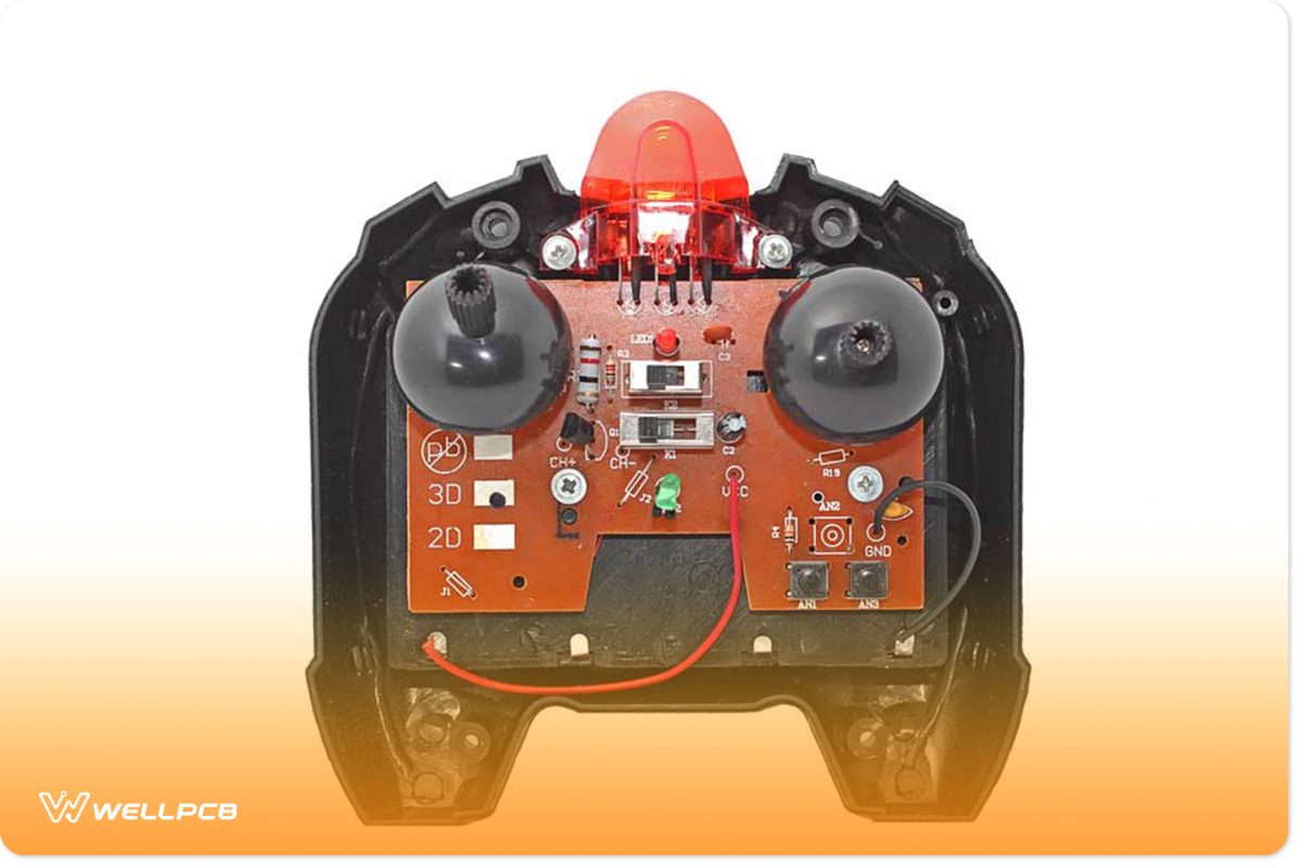 Remote control car circuit board