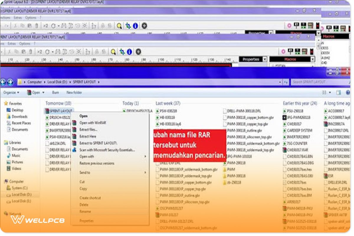 Rename the file and send it to your PCB manufacturer