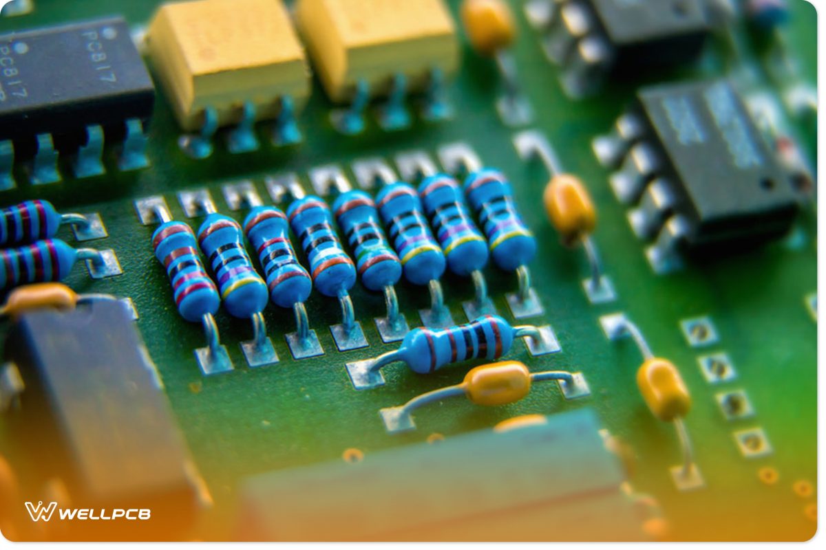 Resistors on PCB