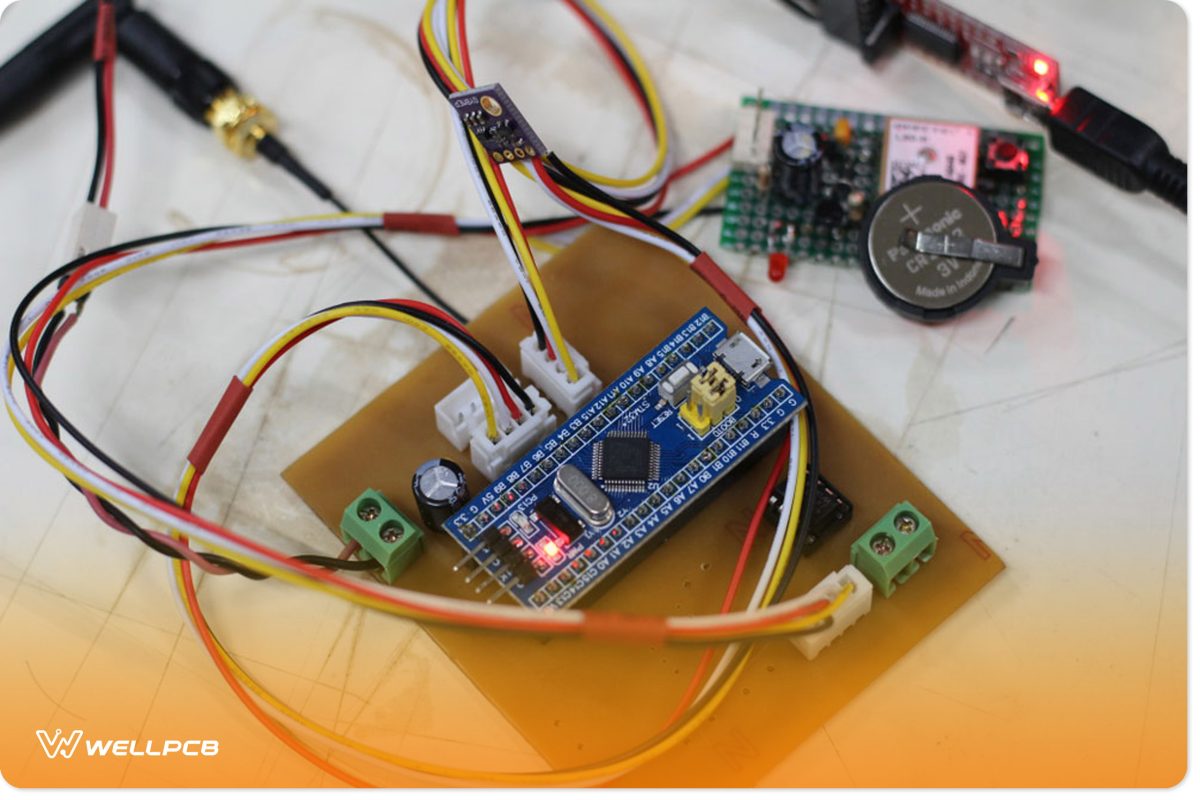 STM32F103 Lorawan node for sense Temperature Humidity and GPS