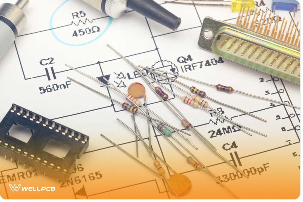 Several Electronic Components