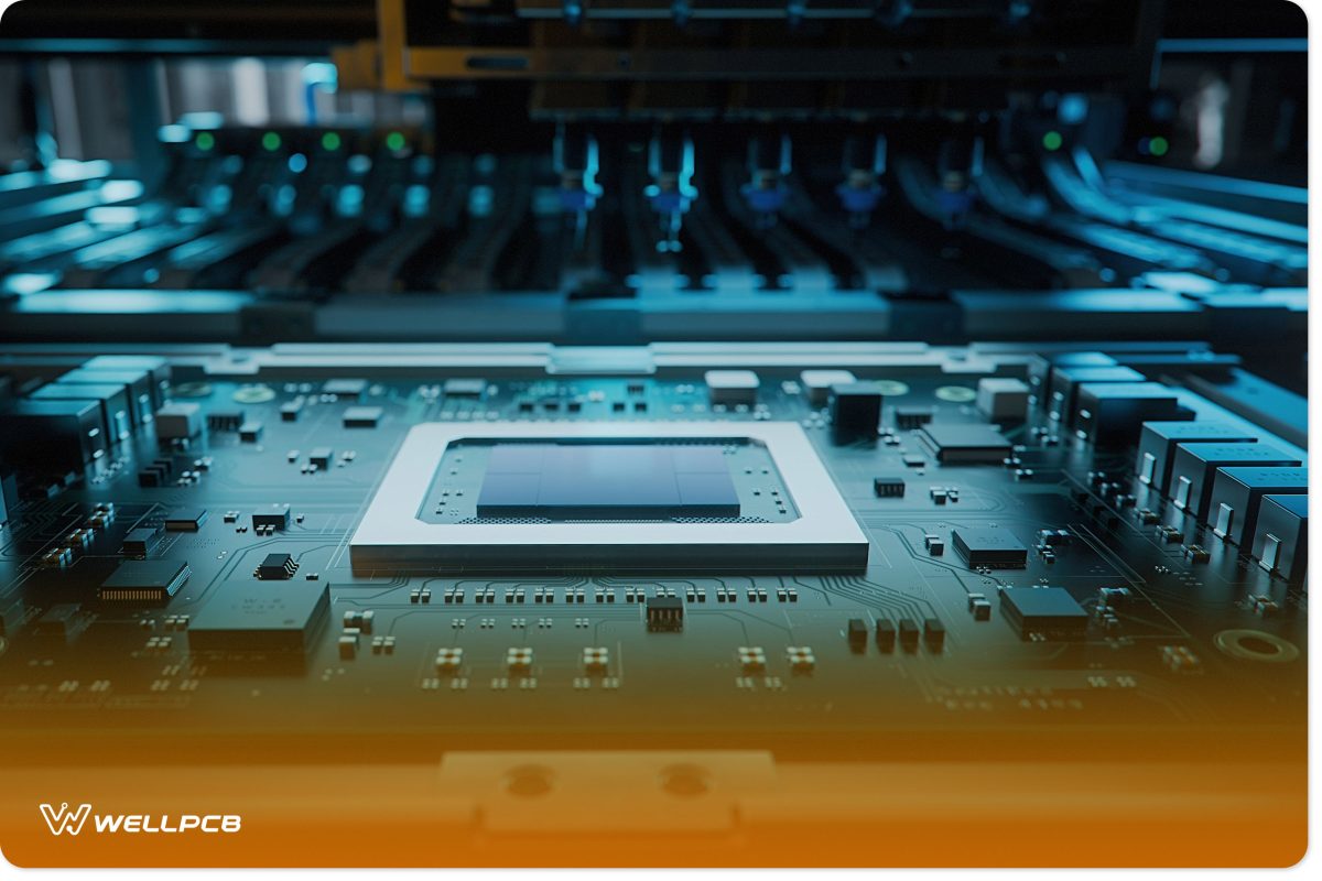 Shot Generic Printed Circuit Board Microchips