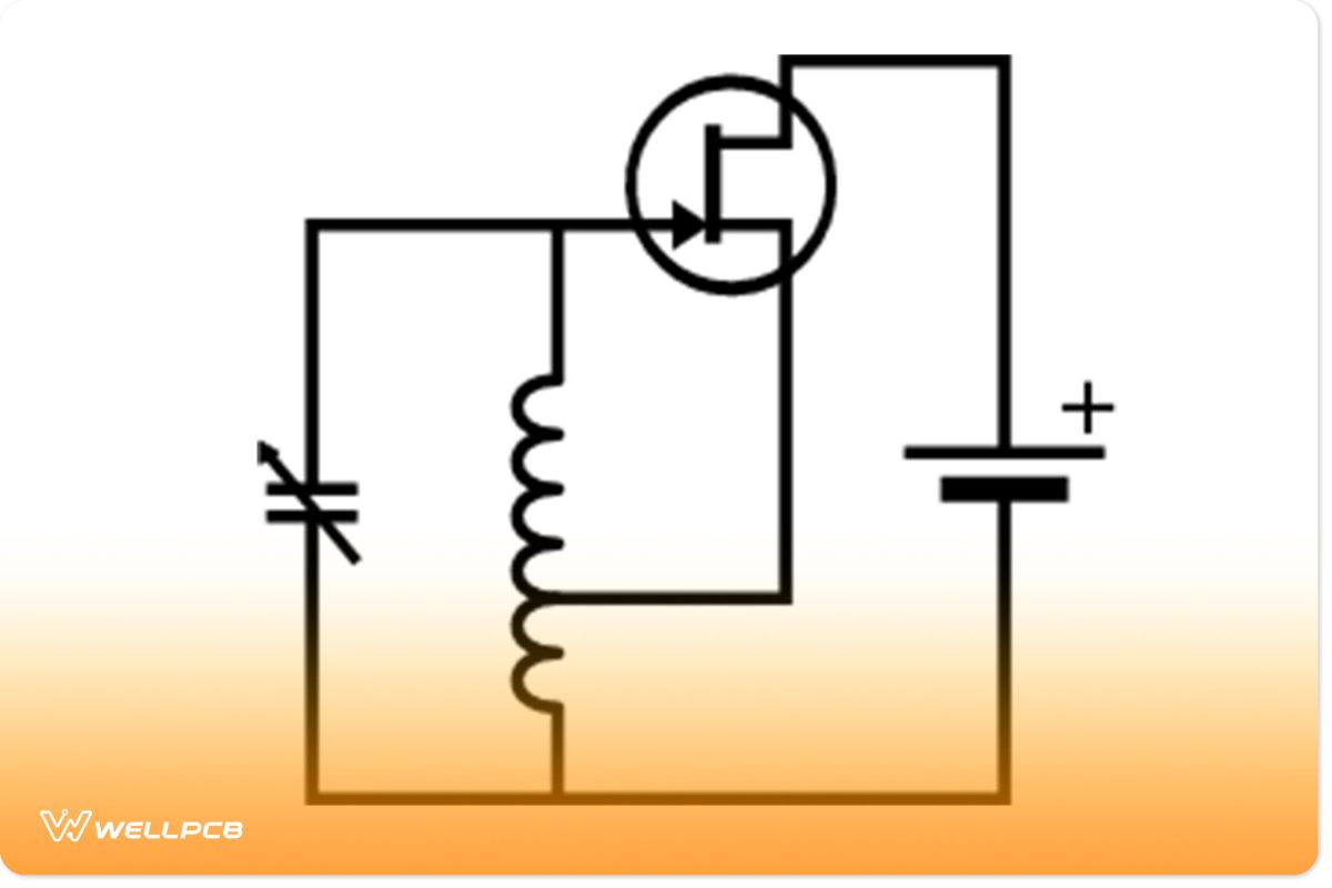 Simple Hartley oscillator 