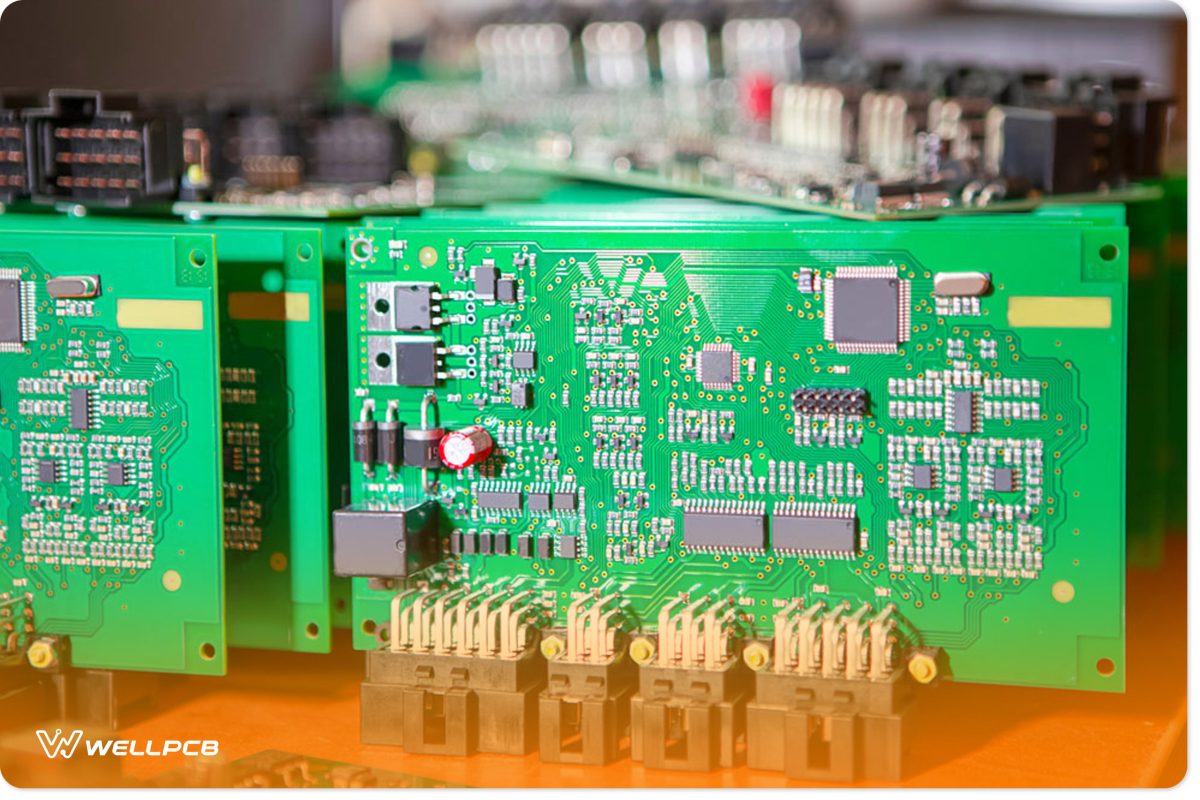 Surface-mounted PCB