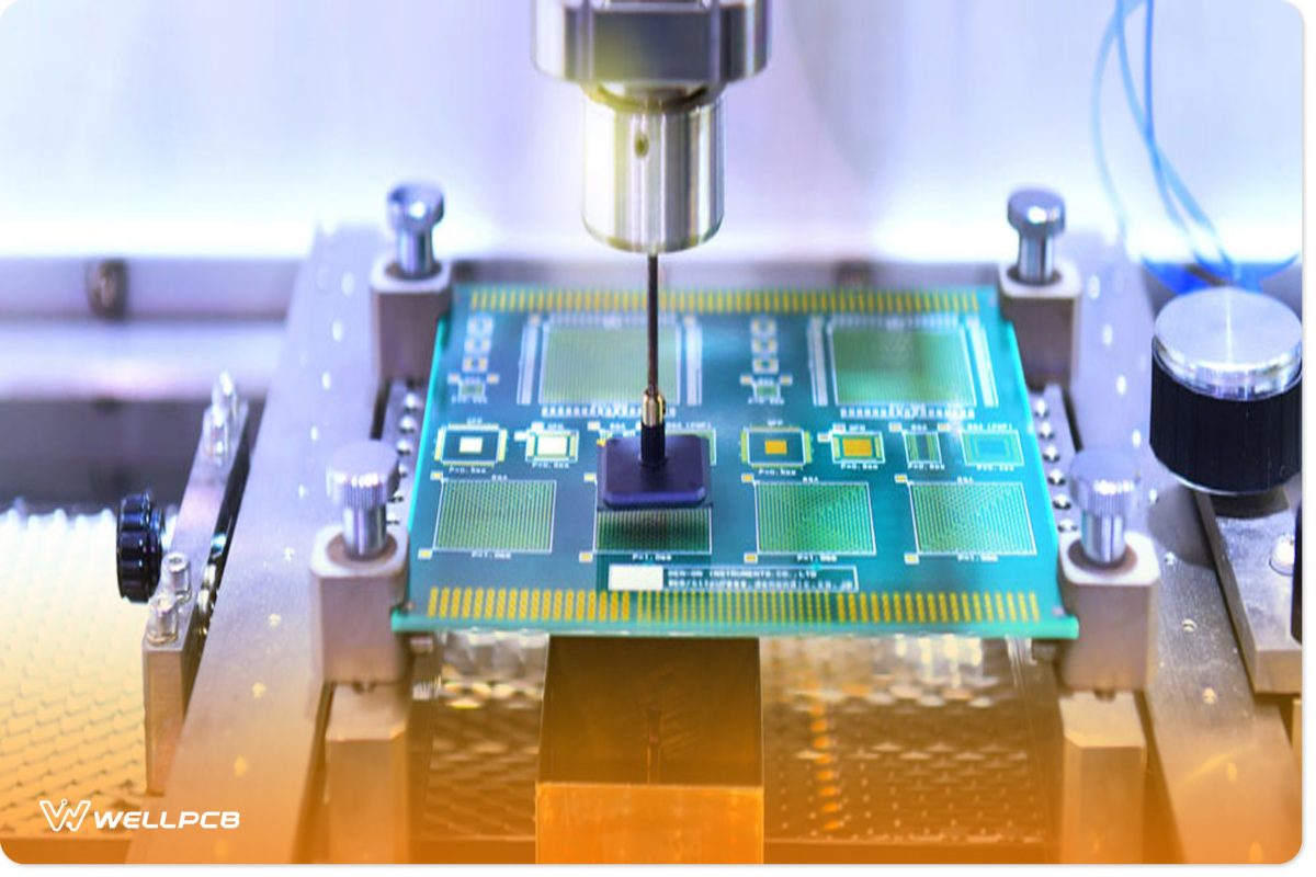 Technological process of soldering and assembly chip components on pcb board. Automated soldering machine