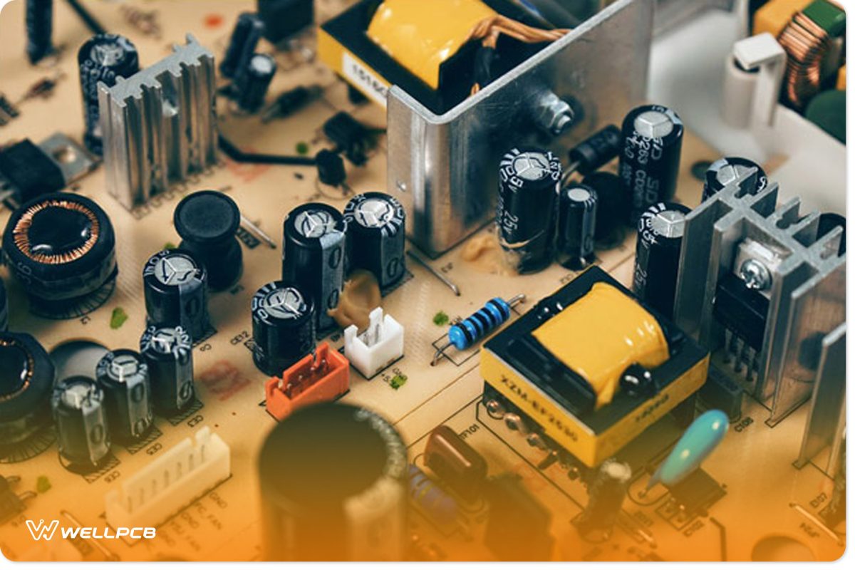 Television Circuit Board Components Identification