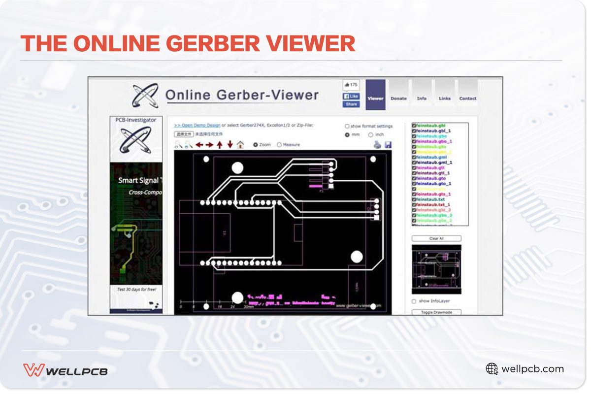 The Online Gerber Viewer