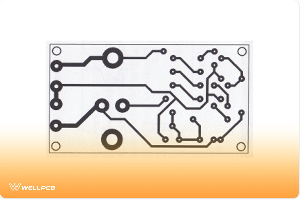 The PCB Design of the Circuit