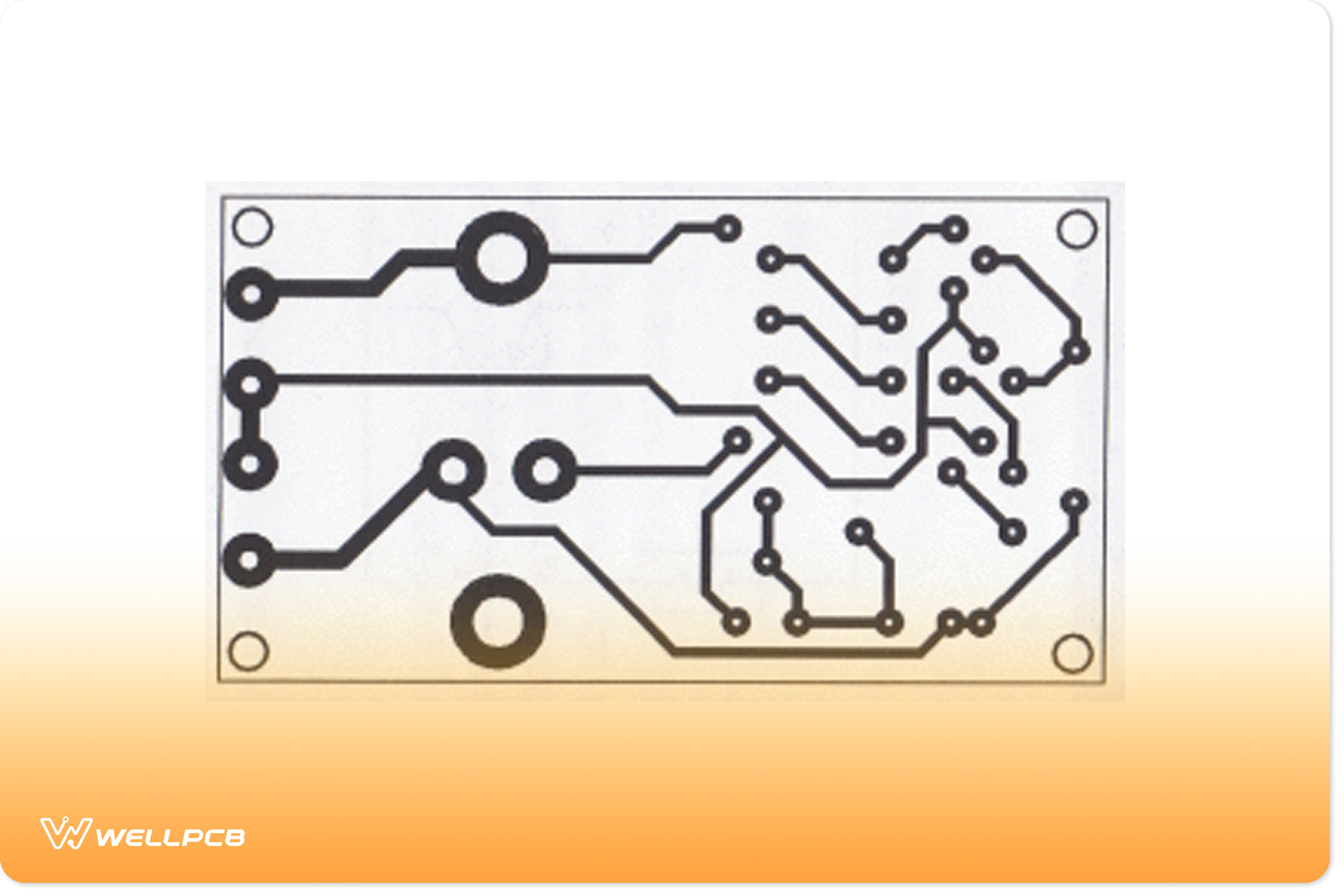 The PCB Design of the Circuit