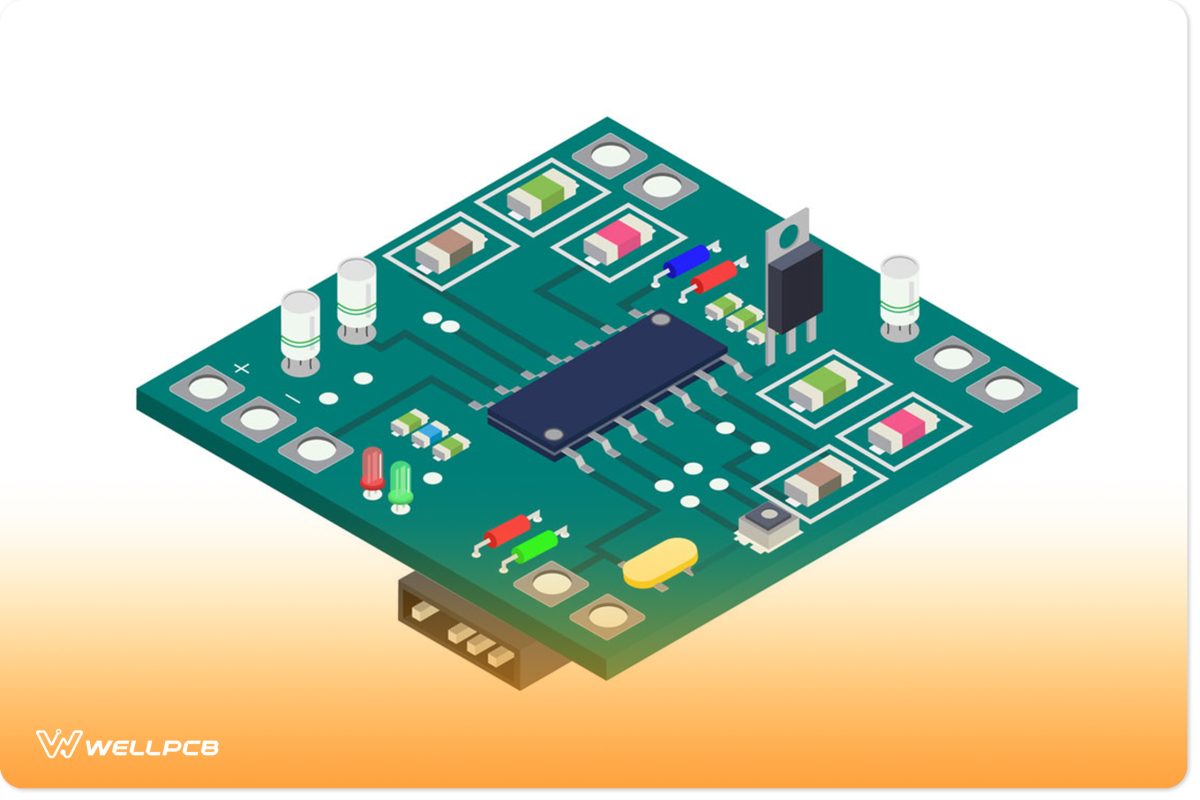 The transistor of LCD TV PCB