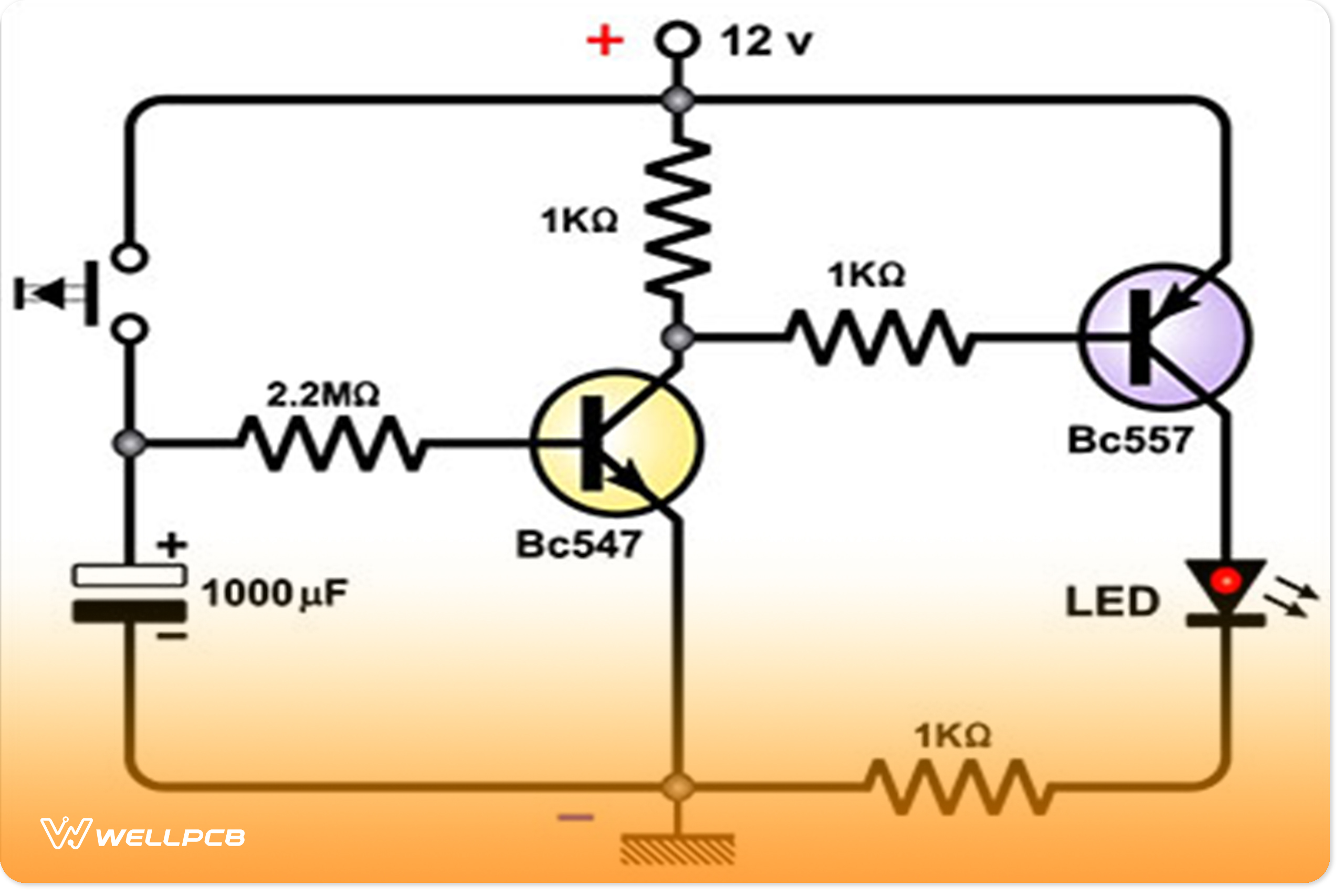 Time delay circuit diagram