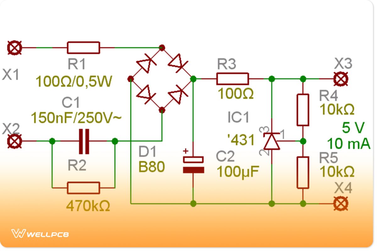 Transformerless Power Supply Circuit Diagram Introduction 