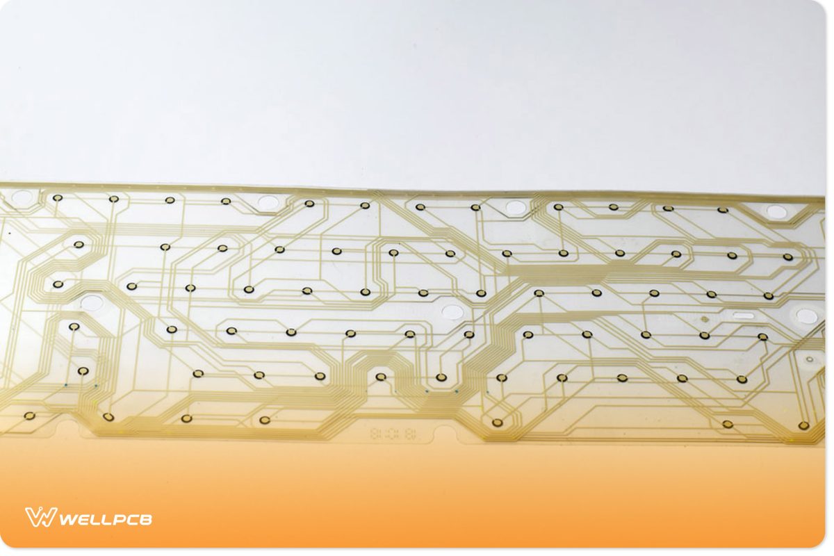 Transparent keyboard PCB