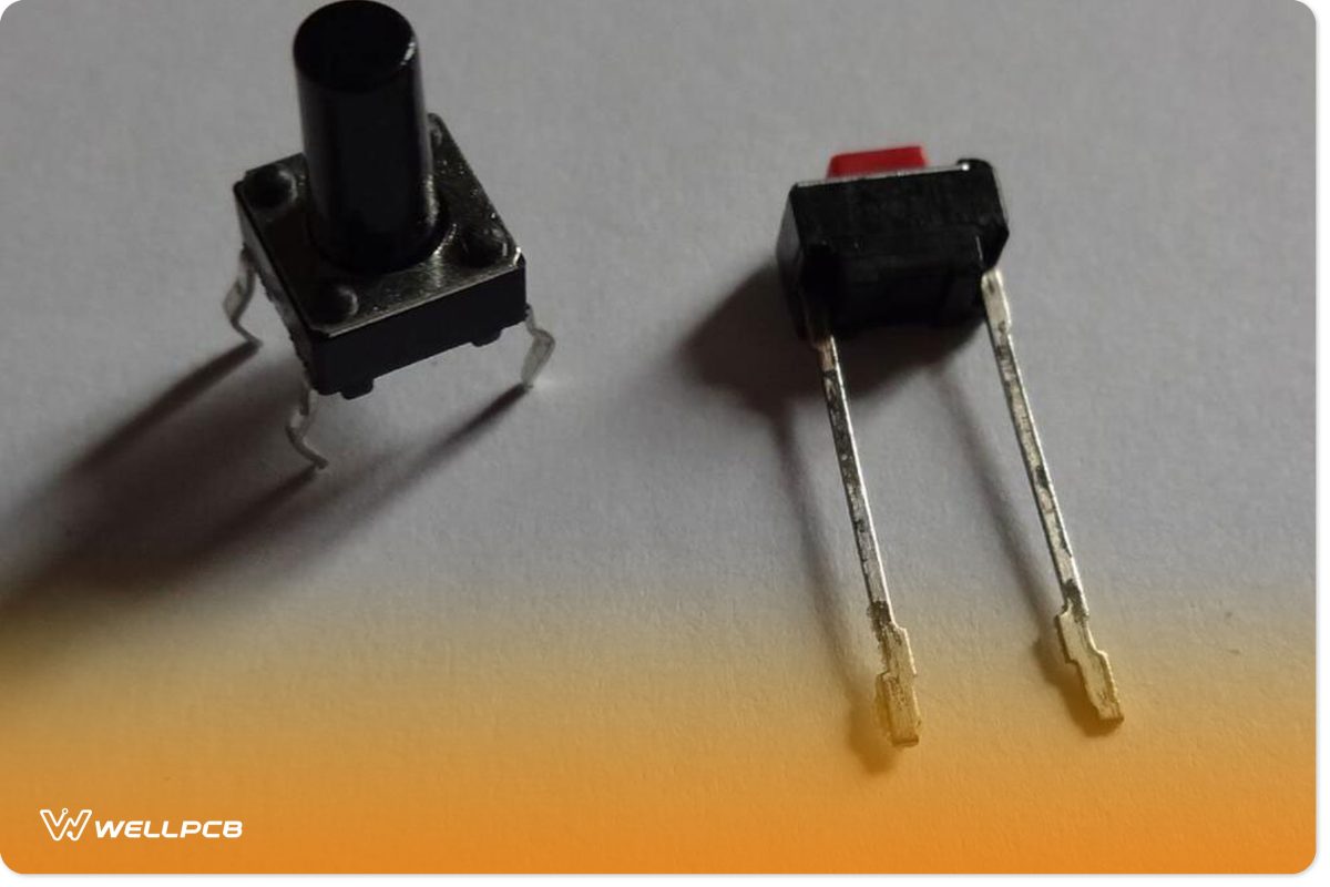 Two micro switches, by Vahid alpha, licensed under CC BY 3.0