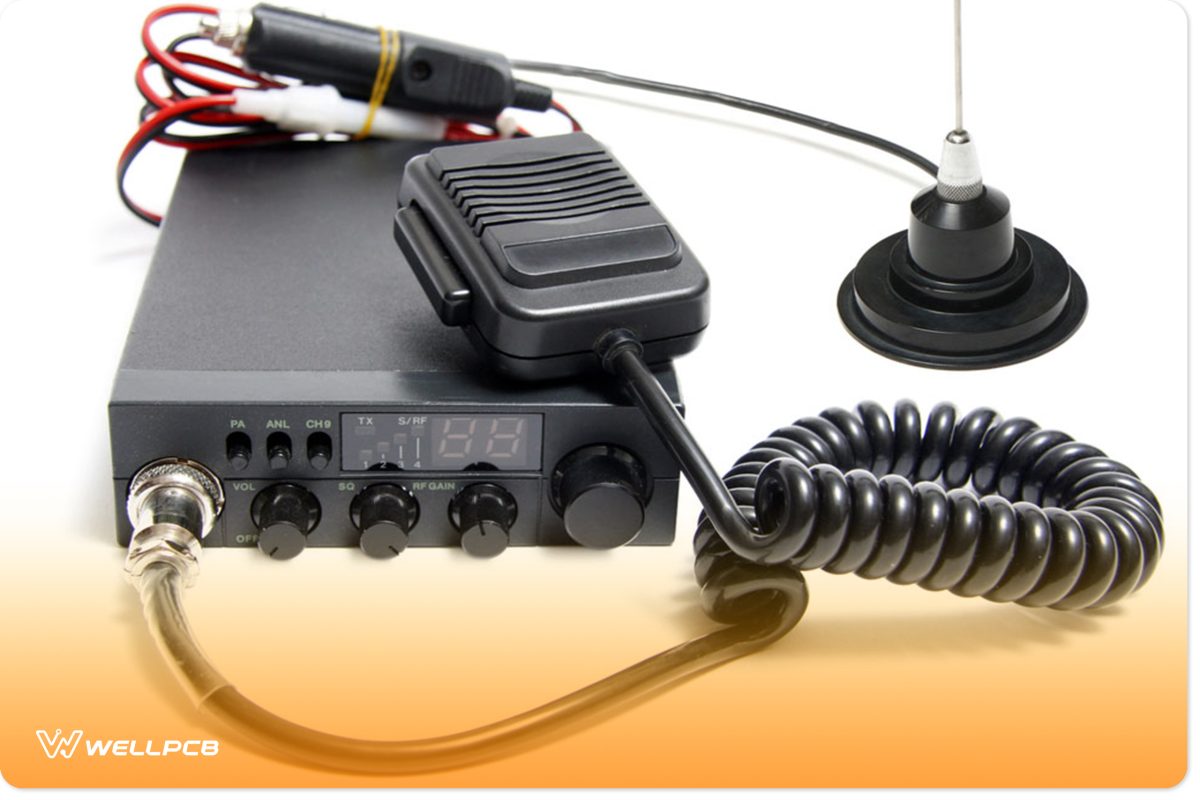 Two-way Radio transmitter and receiver