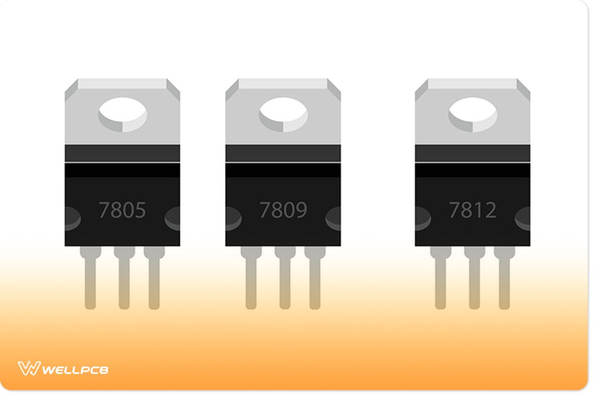 U2-7805 5 V voltage regulator