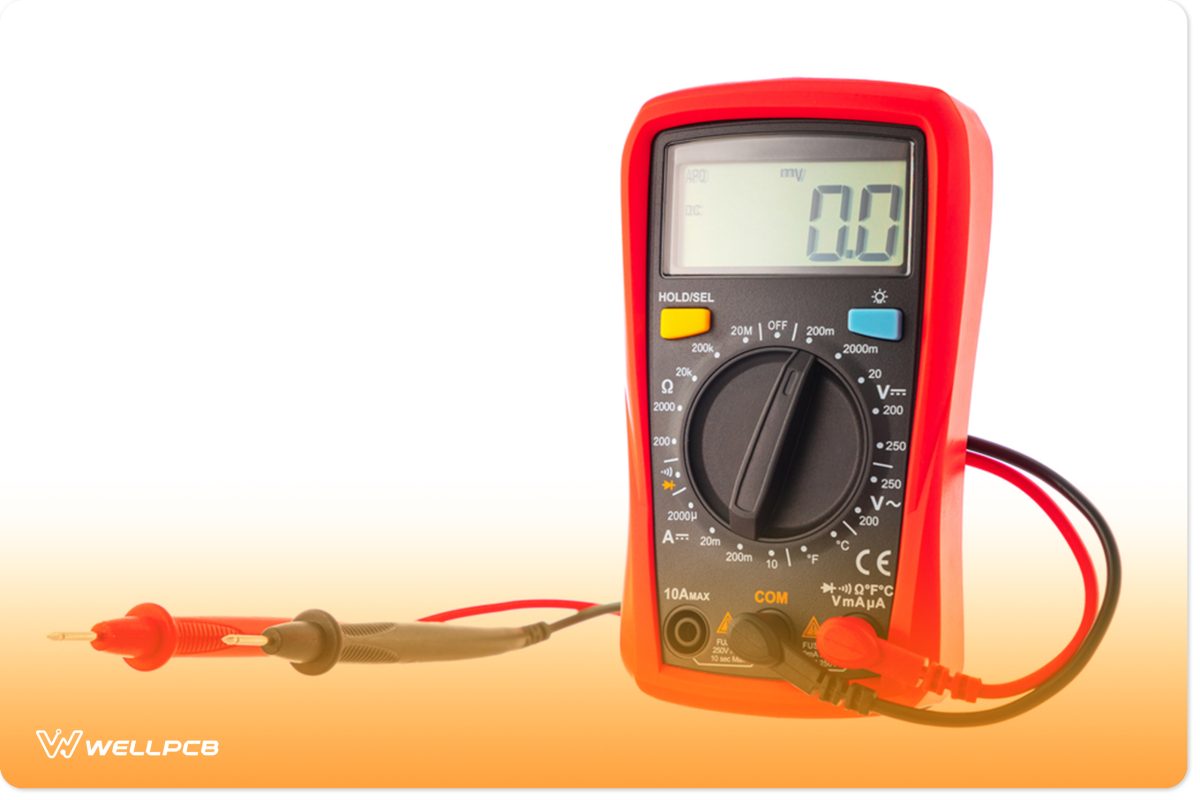 Use a multimeter to test the SCR