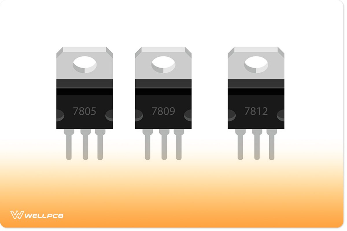 Voltage regulation IC, 78XX regulator family