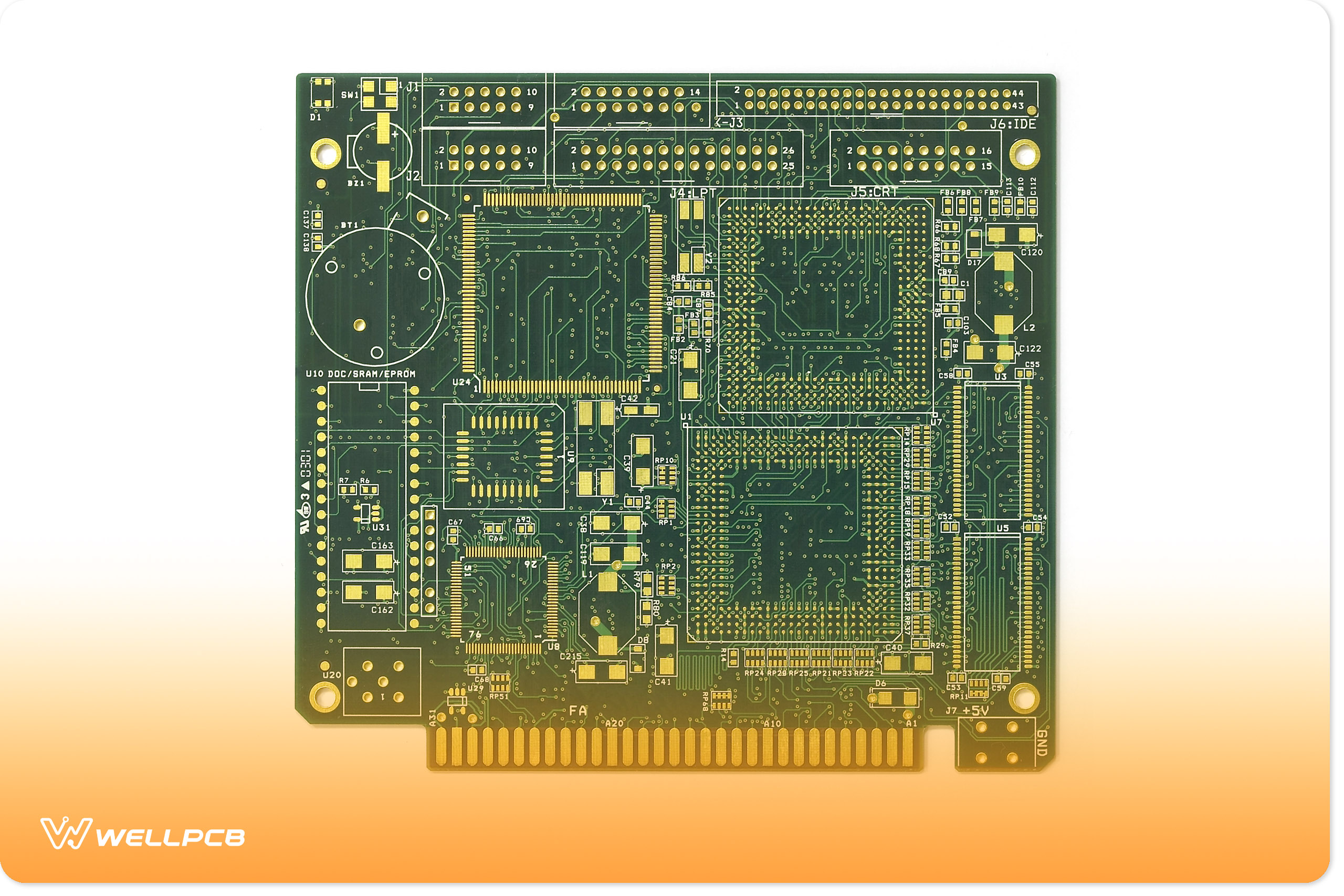 Yellow PCB-Silkscreen