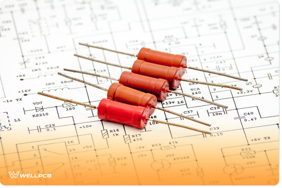 a bunch of resistors