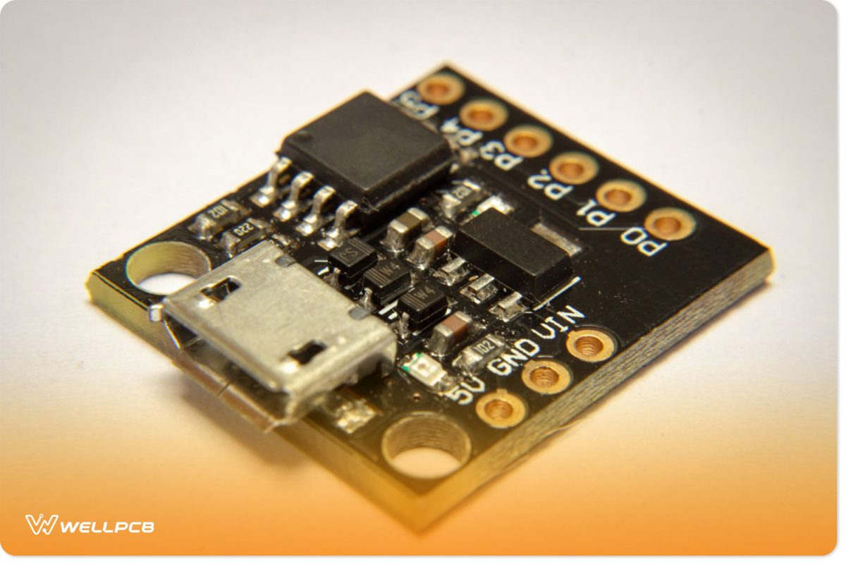 an Arduino-like microcontroller