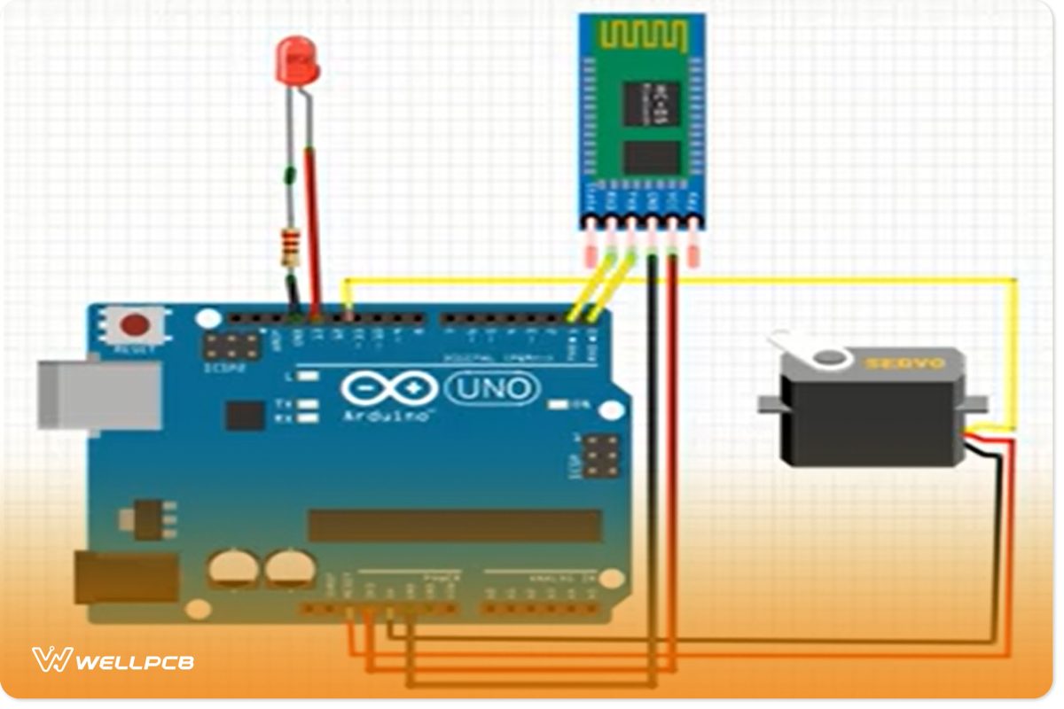 an HM-10 circuit image