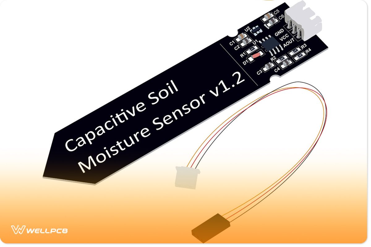 capacitive soil moisture meter