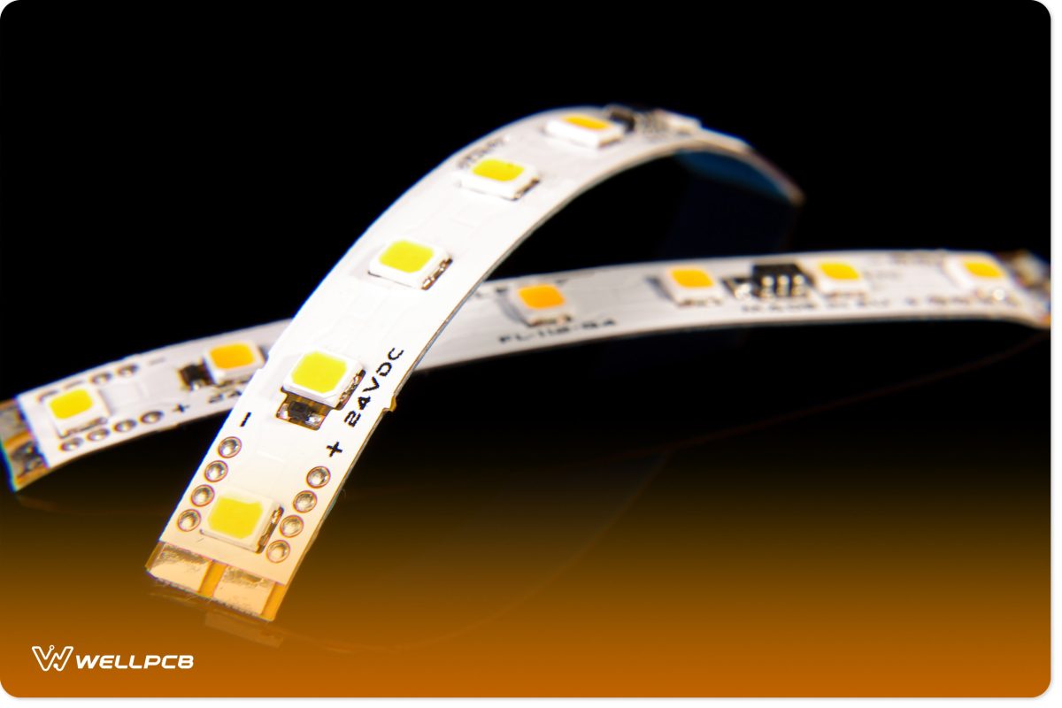 flexible printed circuit board strip