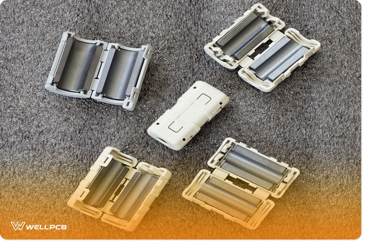 noise reduction using ferrite components
