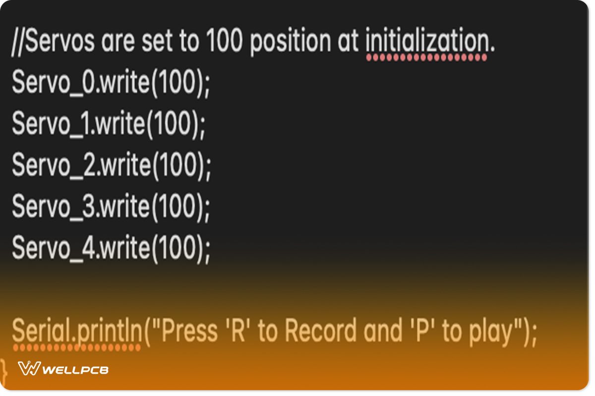 setup function that will highlight the set pins.