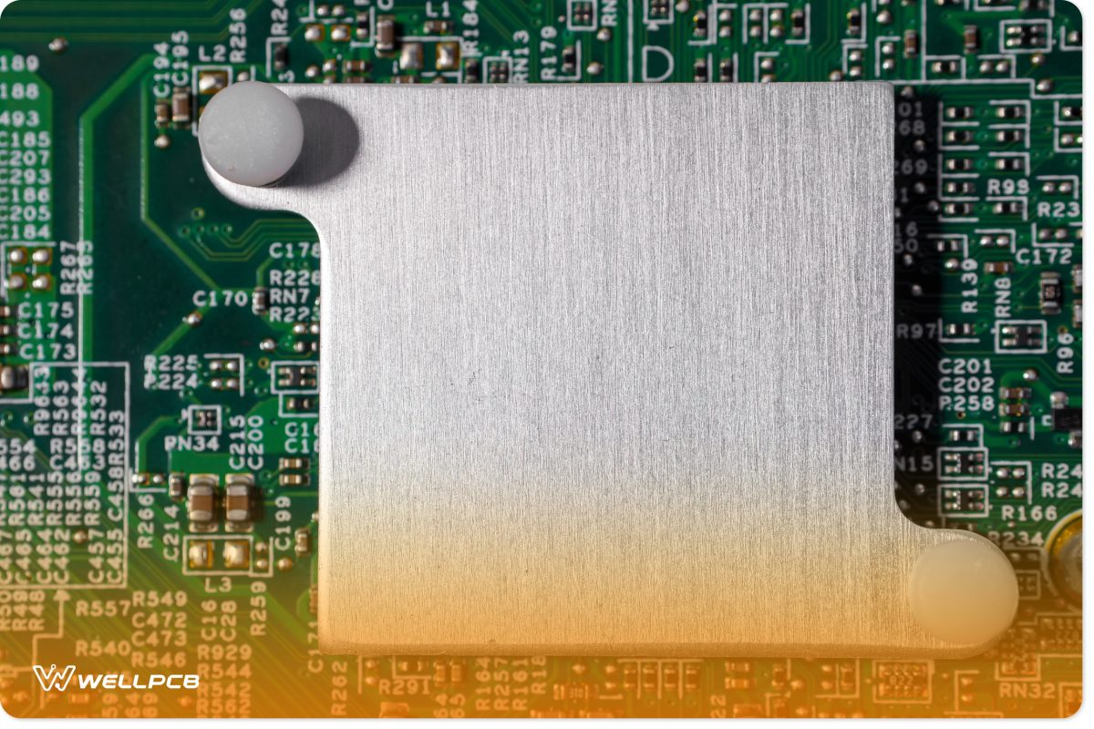 thermal management component used on a circuit board